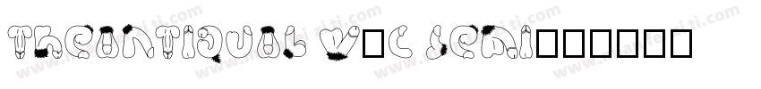 TheAntiquaB W6c Semi字体转换